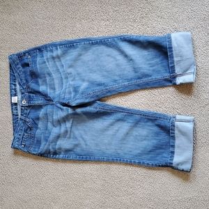 Merona mid rise crop jeans size 14